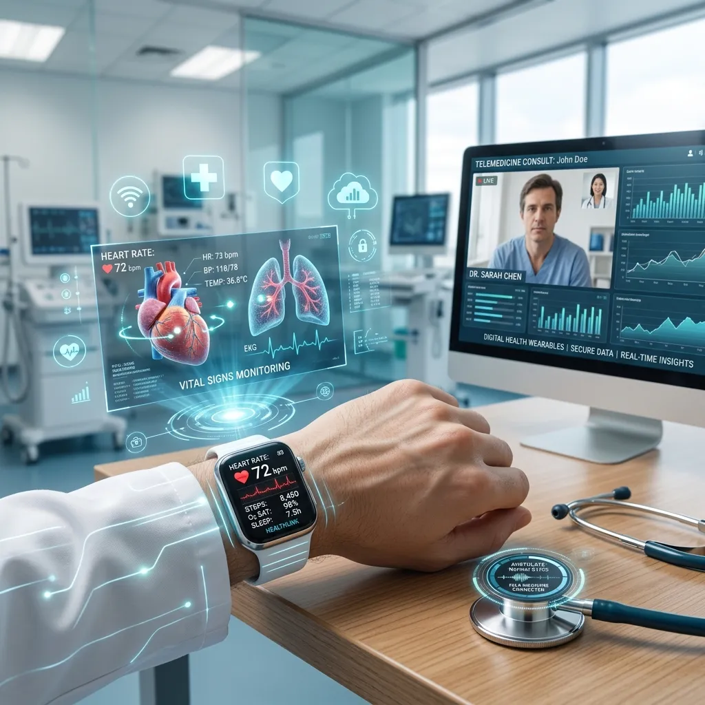 Dijital Sağlık ve Giyilebilir Teknoloji 2026: Sağlık Hizmetlerinin Geleceği