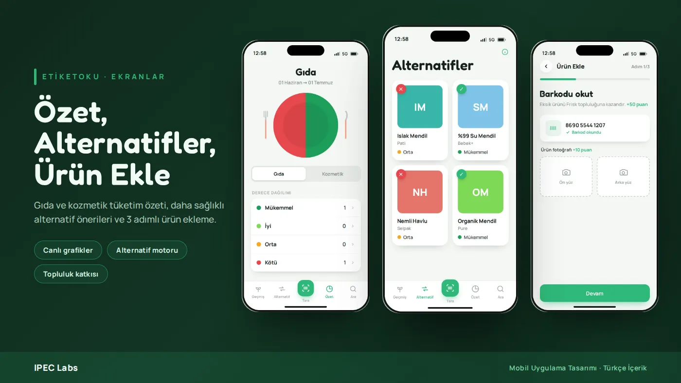 EtiketOku (Frisk): Product Health Scanner screenshot 2