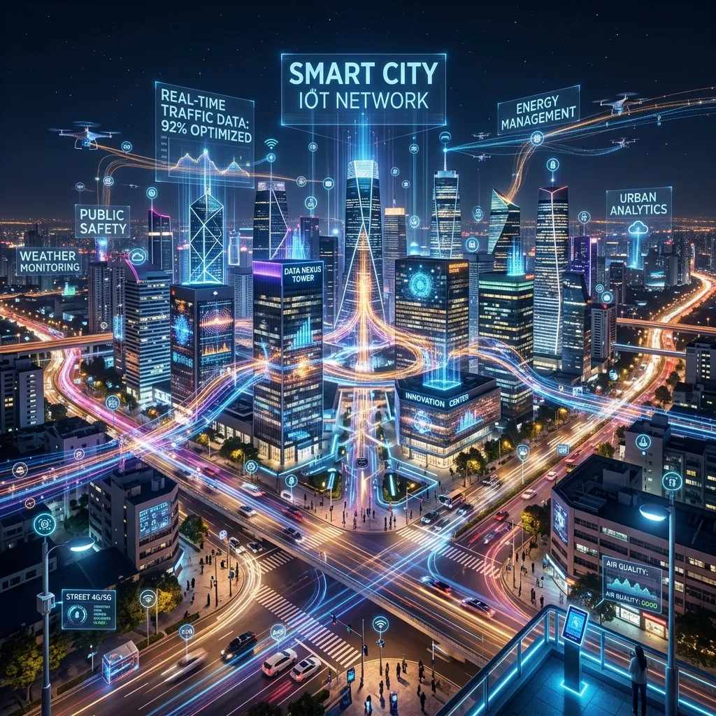 IoT ve Akıllı Şehirler: Nesnelerin İnterneti ile Geleceğin Altyapısı